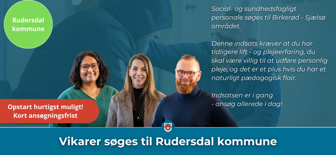 ledig stilling i rudersdal kommune