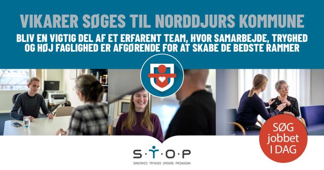 vikarer søges til norddjurs kommune